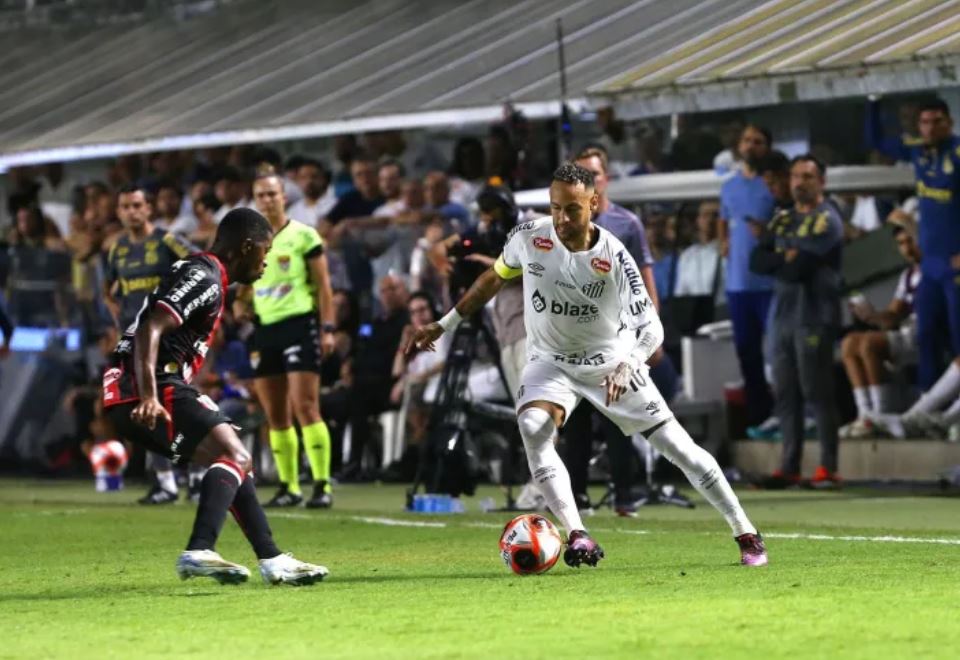 Neymar reestreia, mas Santos empata com o Botafogo-SP