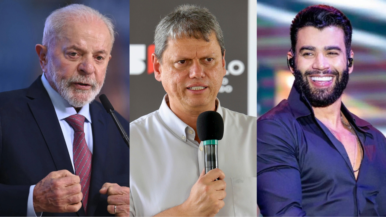 Quaest para presidente: Lula tem 30%; Tarcísio, 13%; e Gusttavo Lima, 12%