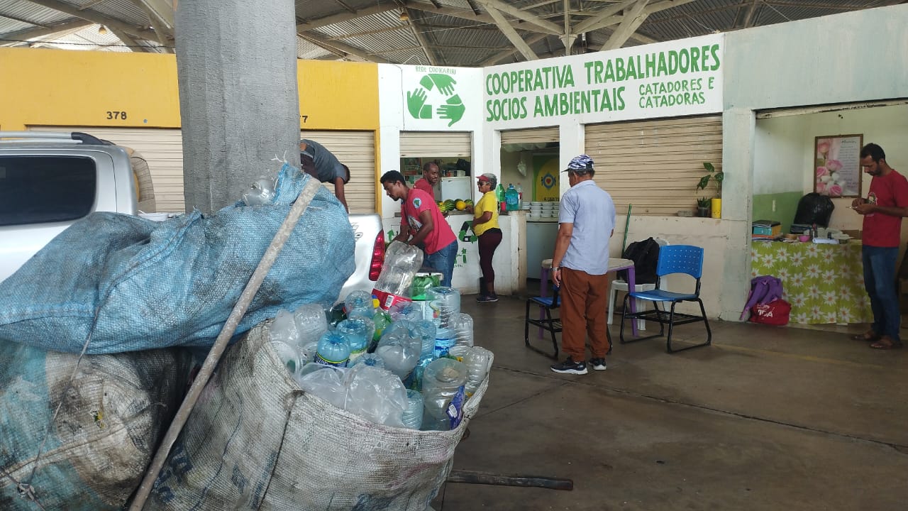 Romaria de Candeias gera mais de 2 mil toneladas de materiais recicláveis