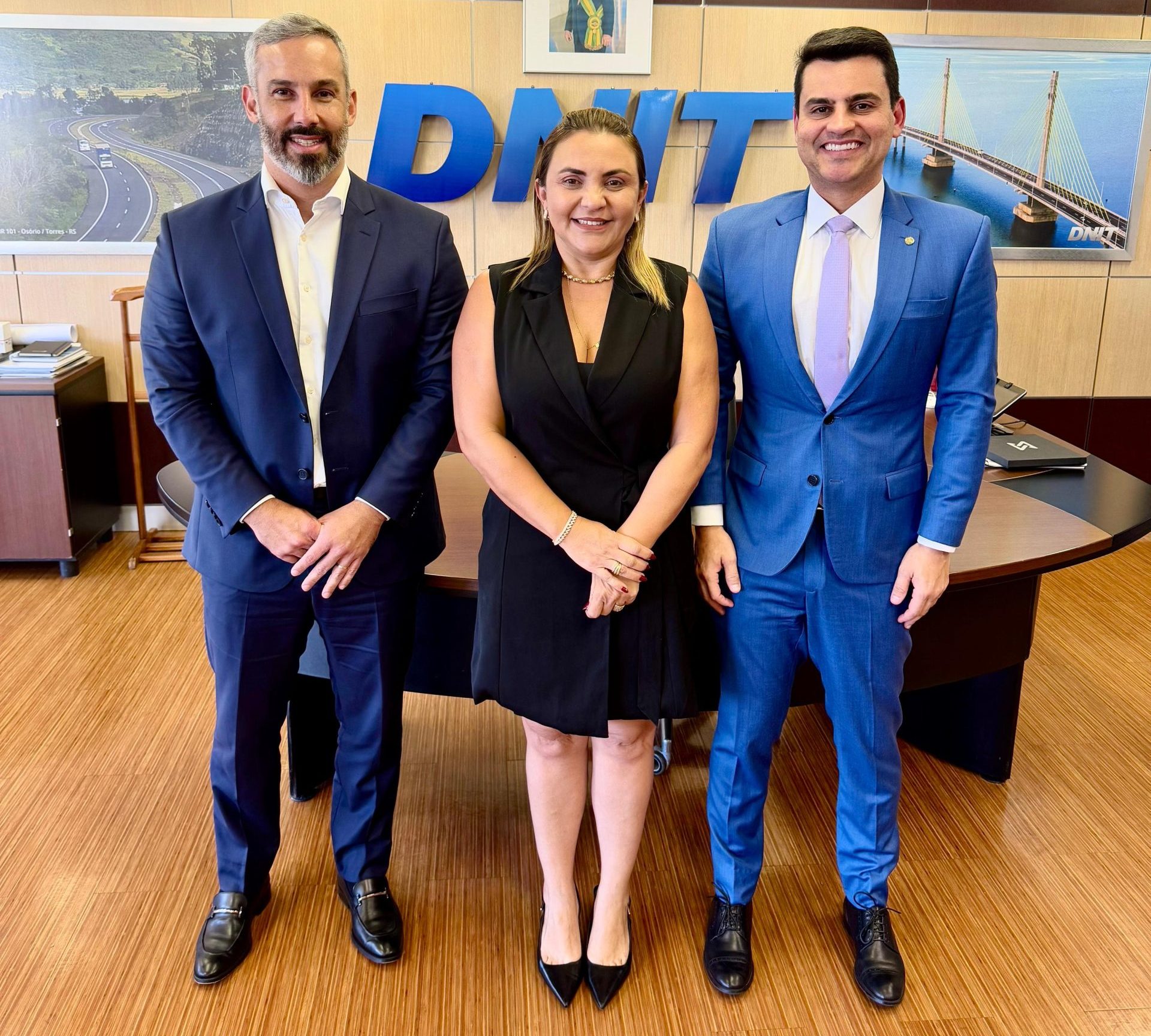 Em Brasília, Prefeita de Altaneira e Yury do Paredão protocolam pedido ao DNIT para conclusão de trecho Transamazônica