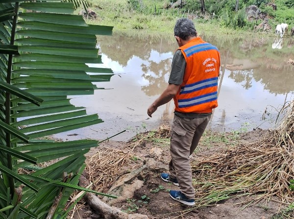 Defesa Civil realiza vistorias em açudes e barragens do Crato