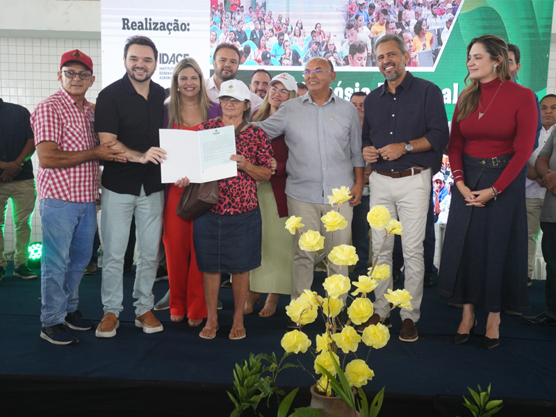 Mais de 200 famílias da Serra da Ibiapaba são beneficiadas com a regularização das suas terras