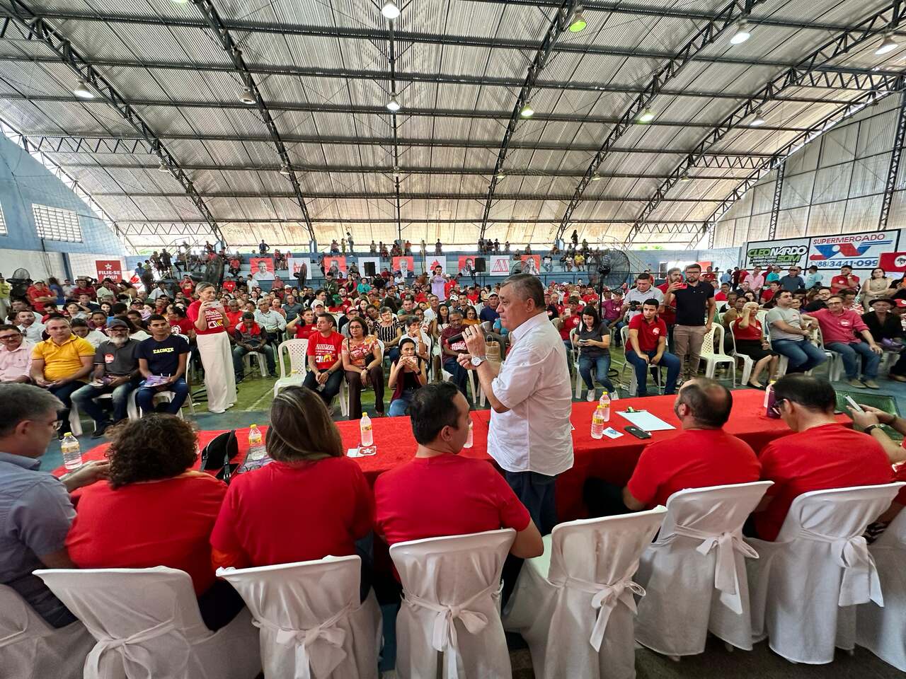 Com Guimarães, Campo Democrático do PT discute eleição interna em encontros pelo interior do Ceará